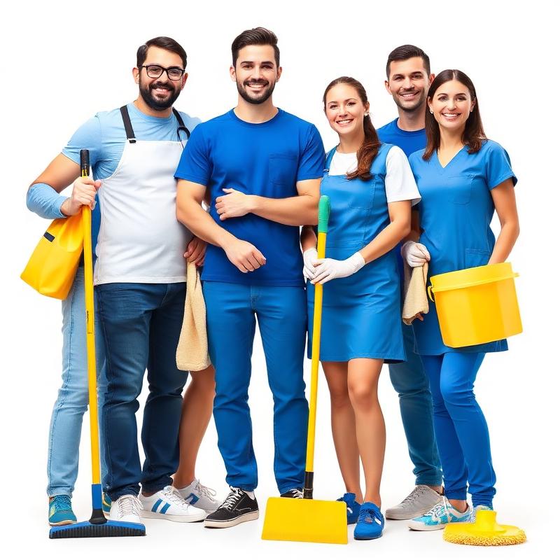 Gurkha Building Services team standing together